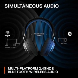 هدست بی سیم استیل سریز مدل Arctis Nova 7P برای PS4 و PS5